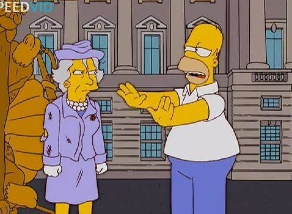 "Homer rentre dans la reine" - Saison 15, épisode 4