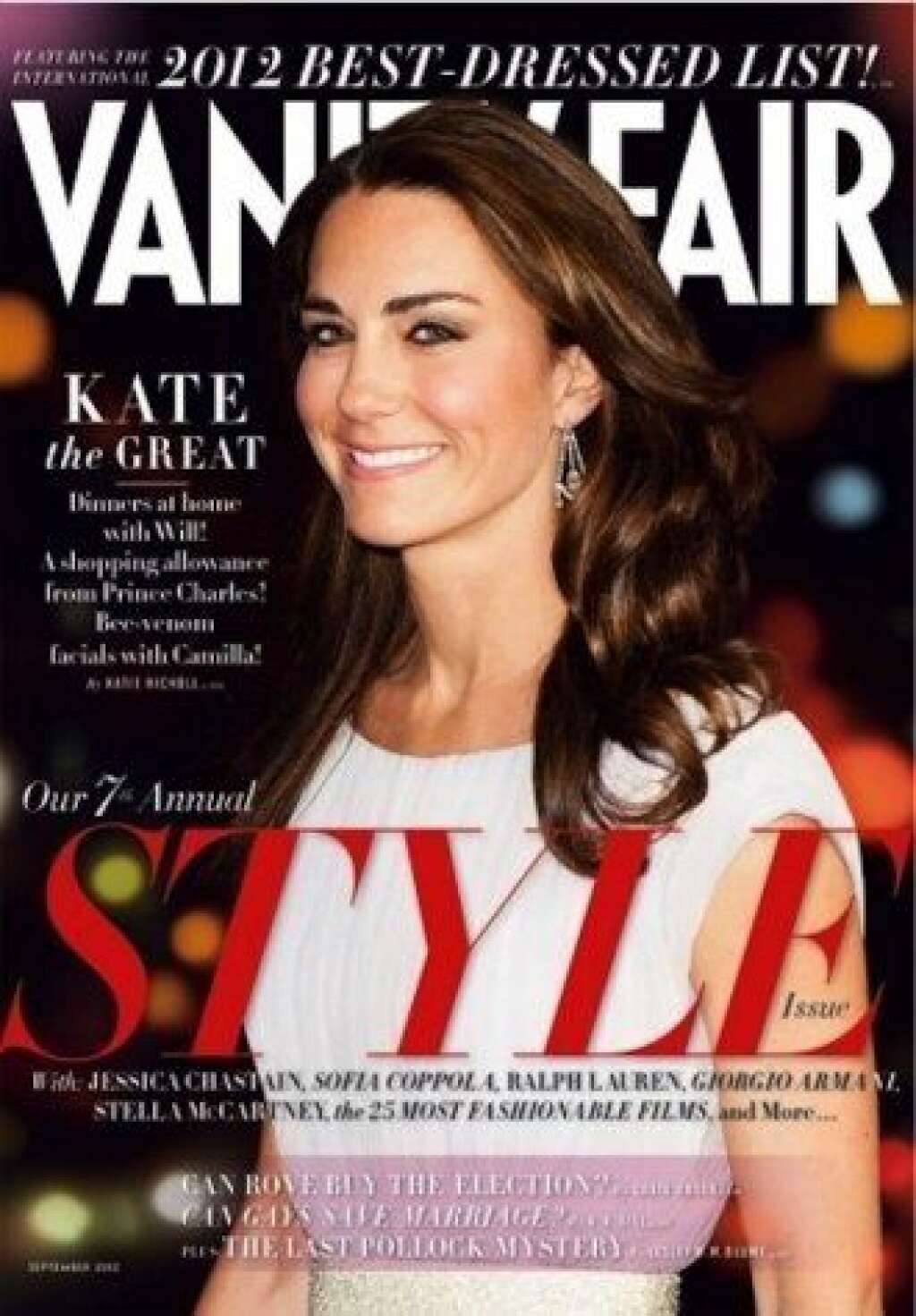 Vanity Fair, September 2012 -