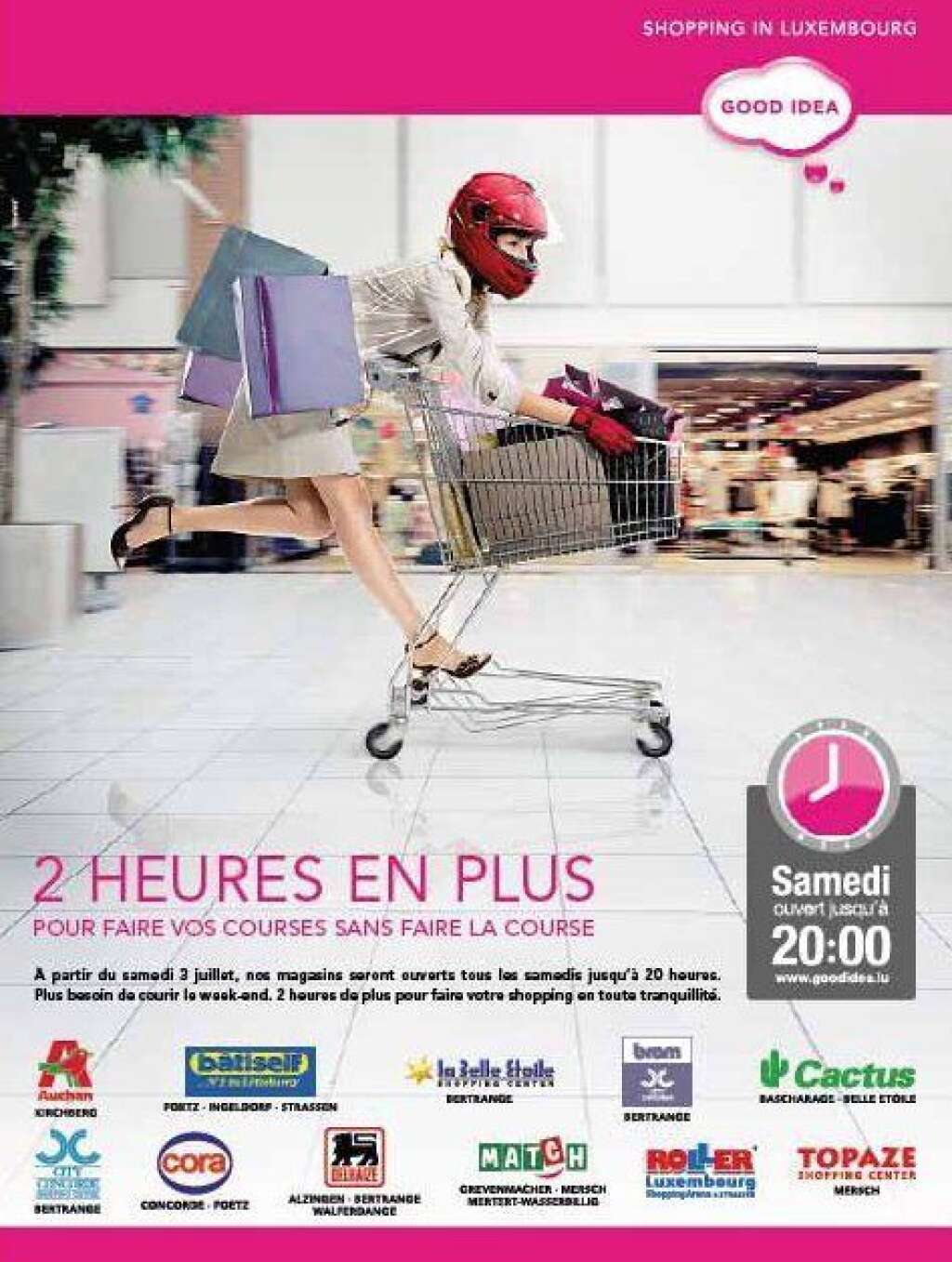 Sopping in Luxembourg - Le shopping, bien sûr, c'est pour les femmes...