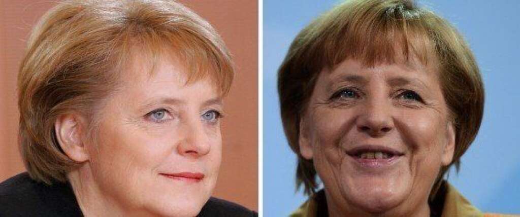 Angela Merkel - Les rides de la chancelière allemande se sont creusés. Et ce n'est pas fini : Angela Merkel a été réélue pour un troisième mandat de chancelière.