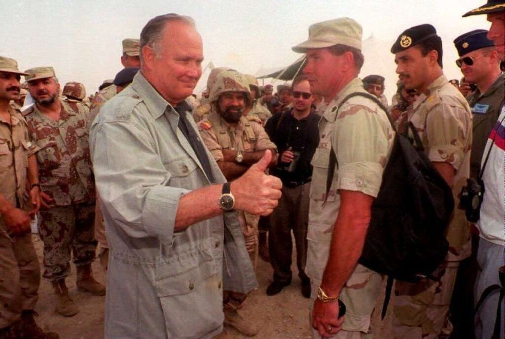 Norman Schwarzkopf - Le général américain Norman Schwarzkopf, héros de la guerre du Golfe en 1991 et "un des plus grands chefs militaires de sa génération" selon l'ancien président George H.W. Bush, est mort jeudi 27 décembre à l'âge de 78 ans en Floride.