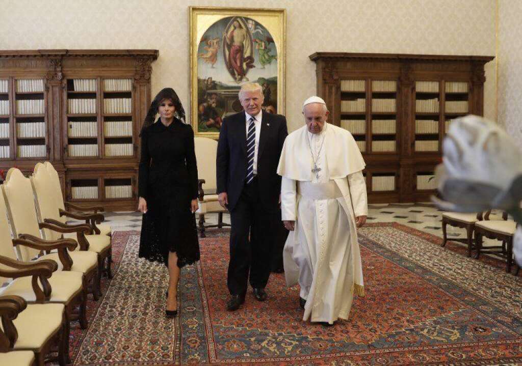 Melania Trump au Vatican -