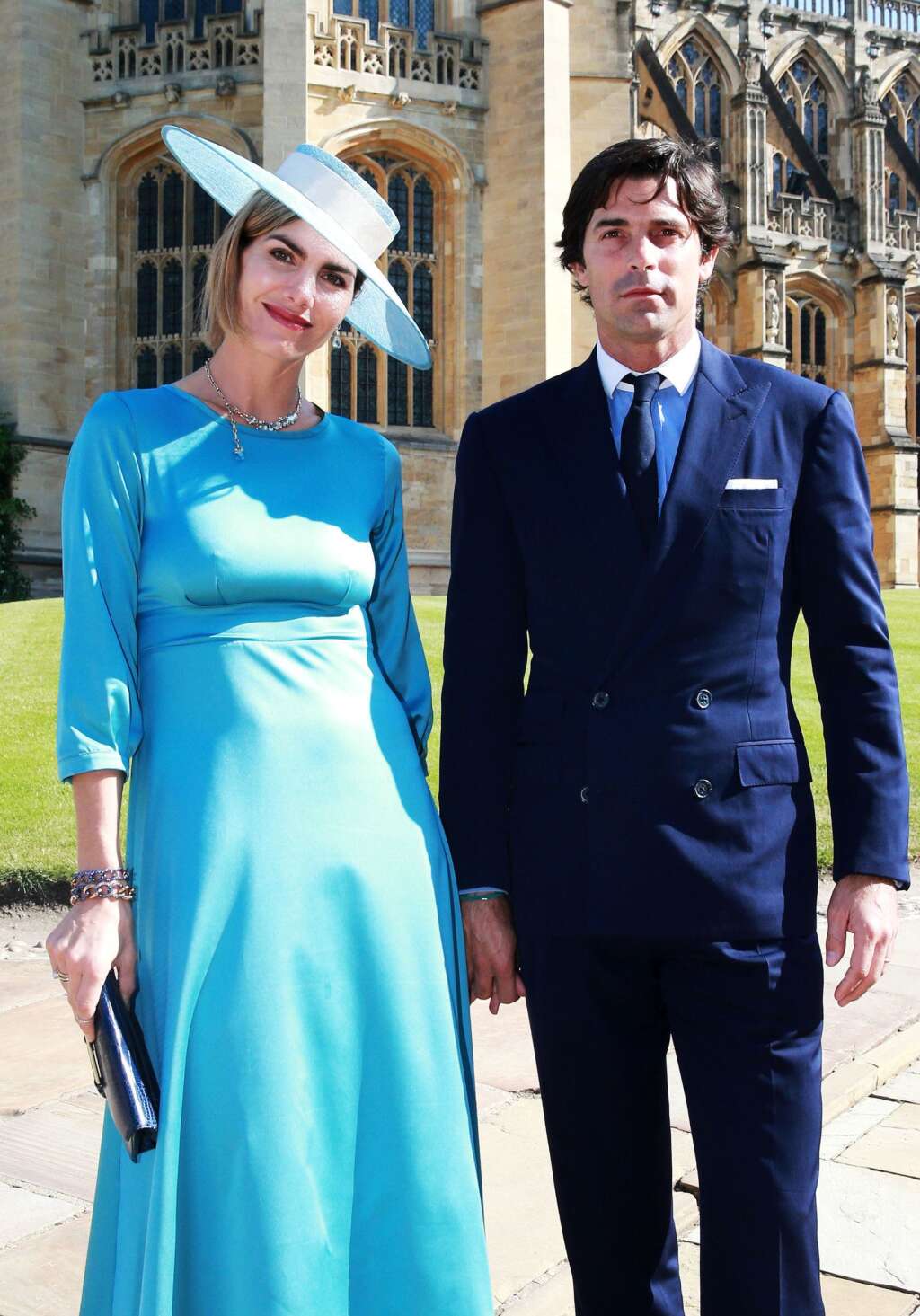 La star du polo argentin Nacho Figueras et Delfina Blaquier, son épouse -
