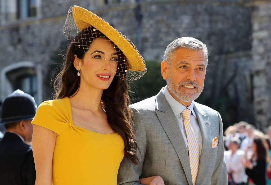 Amal et George Clooney -  