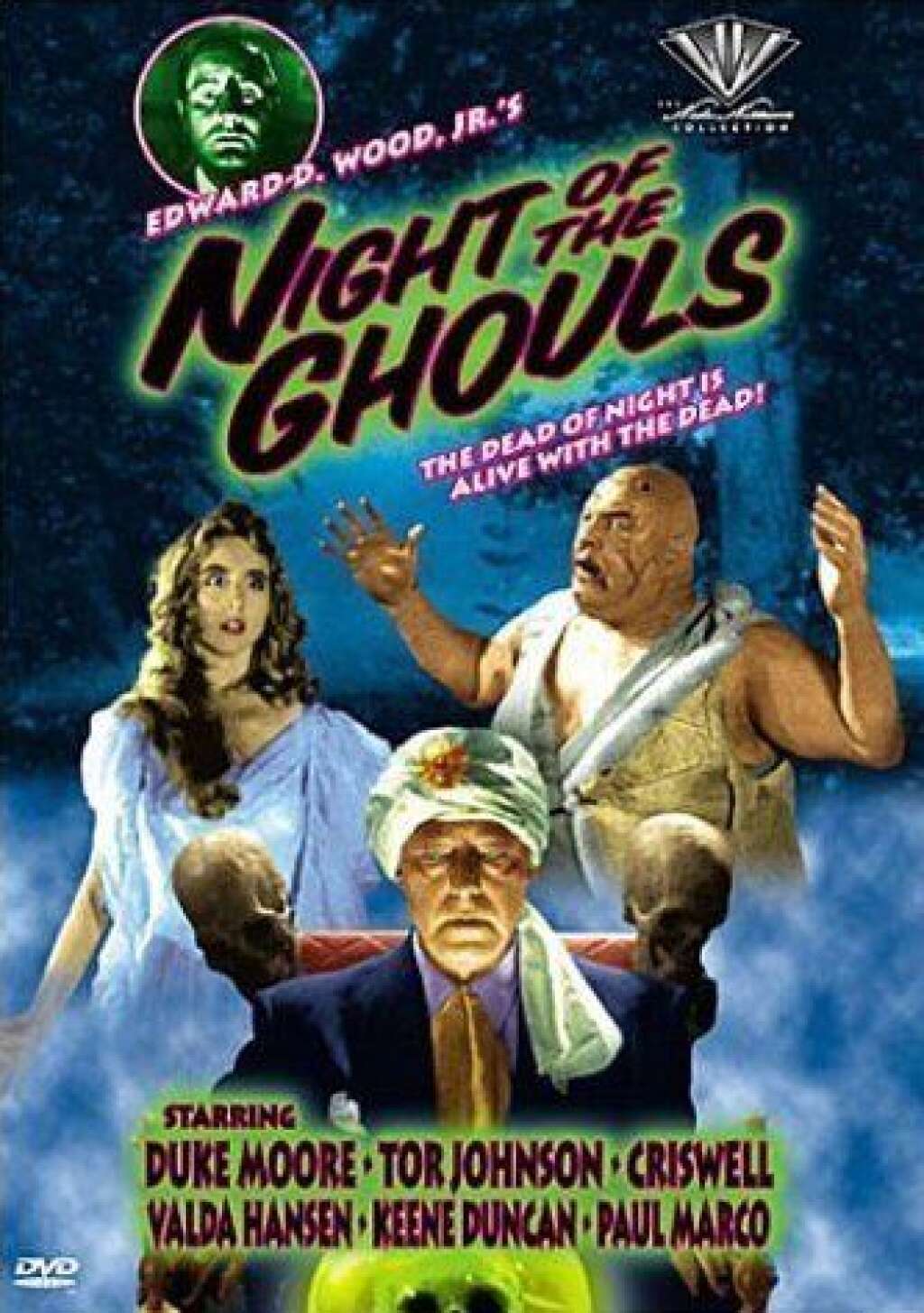 Le zombie Ed Wood: Night of the Ghouls (1959) - Par Ed Wood avec Kenne Duncan, Duke Moore, Tor Johnson