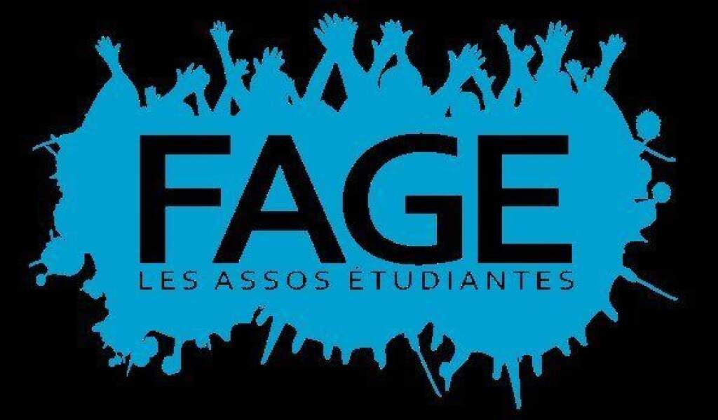 Fédération des associations générales étudiantes (FAGE) - Deuxième organisation étudiante derrière l'Unef, la Fage se veut apolitique même si elle est critiquée par sa rivale la PDE, qui a fait scission au milieu des années 90.