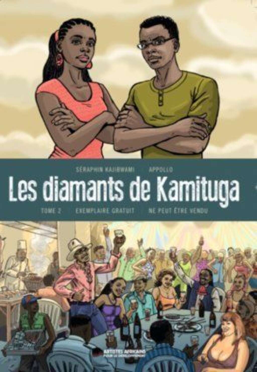 Les Diamants de Kamituga T. 1&2 / 150 000 exemplaires - Séraphin Kajibwami, Appollo, Éd: AAD