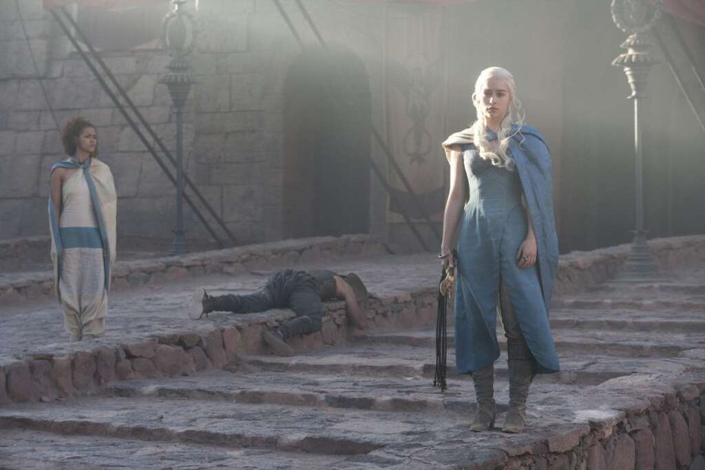 'Game Of Thrones' Season 3, Episode 4 - Emilia Clarke as Daenerys Targaryen