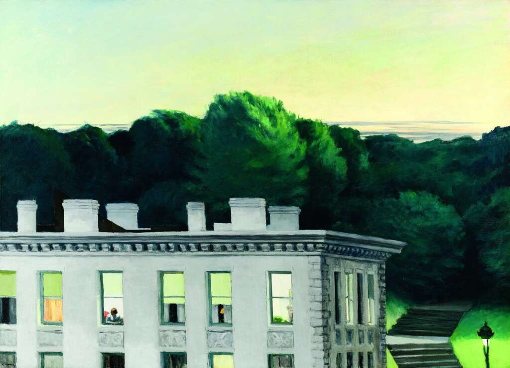 House at Dusk (1935) - © Virginia Museum of Fine Arts