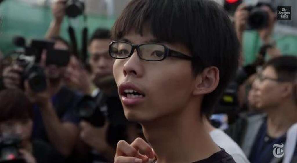Joshua Wong - Du haut de ses 18 ans, Joshua Wong est devenu une figure emblématique de la protestation à Hong Kong. Pour beaucoup en Chine, il incarne l'image de la résistance face à l'ordre imposé.