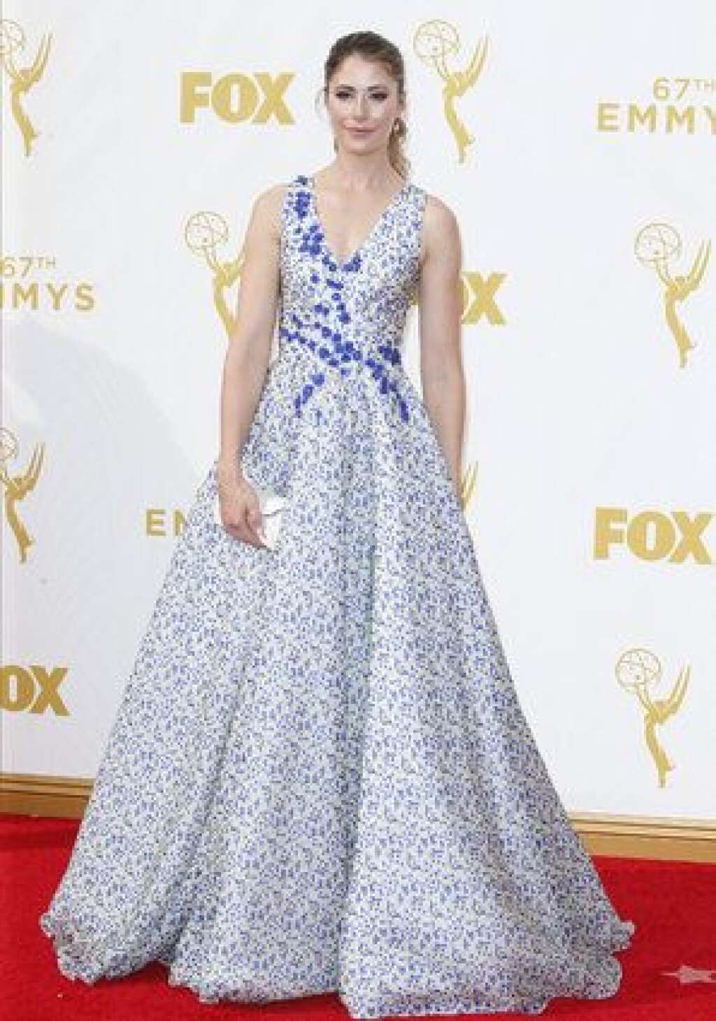 La 67ème cérémonie des Emmy Awards - Amanda Crew (Suits)