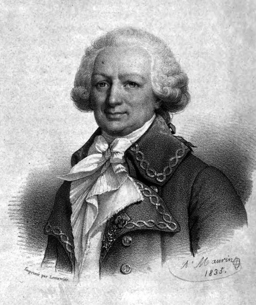 Louis Antoine de Bougainville (inhumé en 1811) - Navigateur et explorateur.