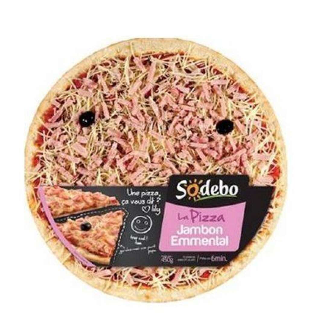 Pizza jambon SODEBO -