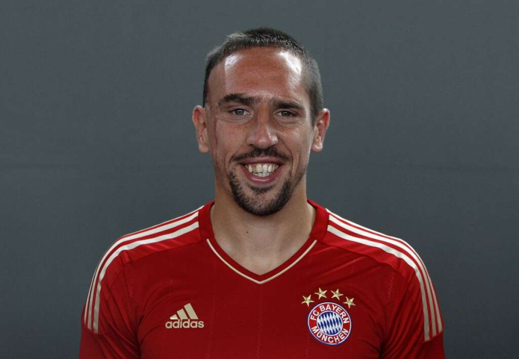10- Franck Ribéry, 16,5 millions d'euros - Joueur français le mieux payé, le milieu de terrain du Bayern Munich touche un salaire astronomique de 14 millions d'euros par an.