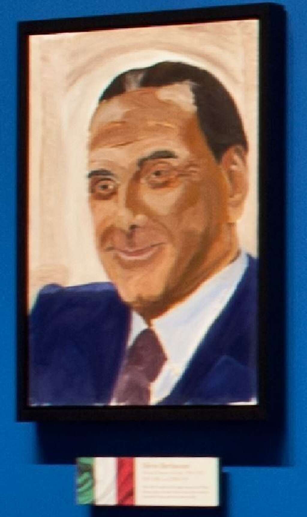 Les portraits de George W. Bush - Silvio Berlusconi
