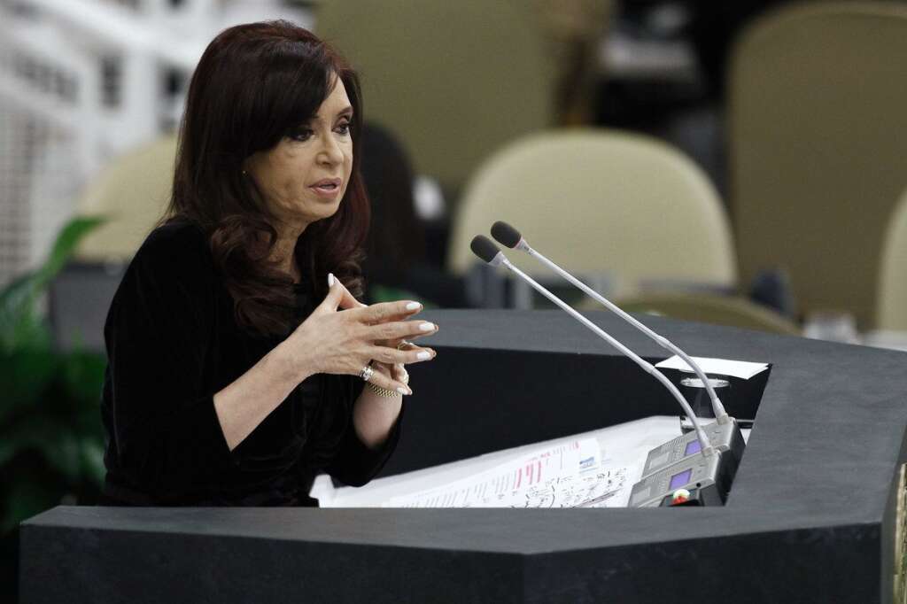 Veufs/Veuves : Cristina Kirchner (Argentine) -
