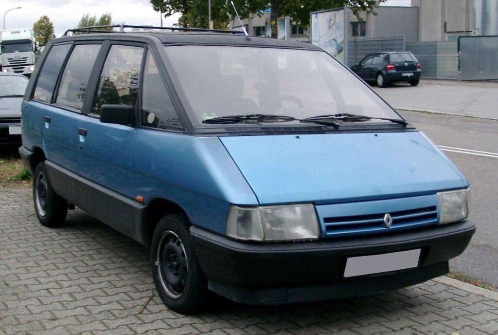 La vieille Renault Espace d'Eva Joly - C'est le seul véhicule déclaré par l'ancienne candidate à la présidentielle écolo (photo d'illustration).