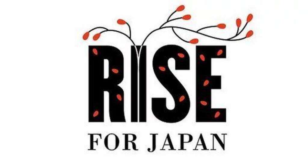 La campagne "Rise For Japan" pour la reconstruction de Tohoku après le tsunami de 2011 -