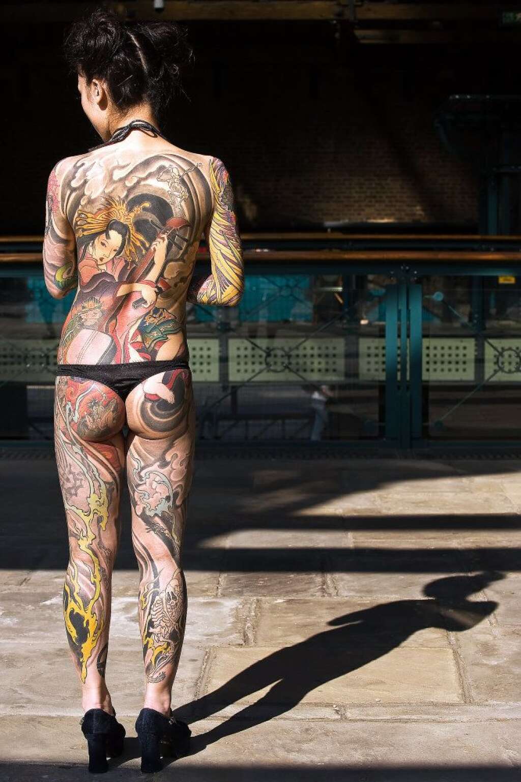 Les tatouages les plus difficiles à porter - Convention internationale de Londres, septembre 2009.