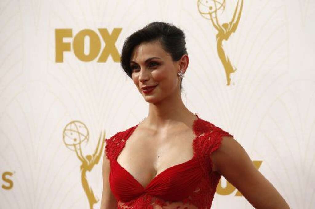 La 67ème cérémonie des Emmy Awards - Morena Baccarin (Homeland) à la cérémonie des Emmy Awards