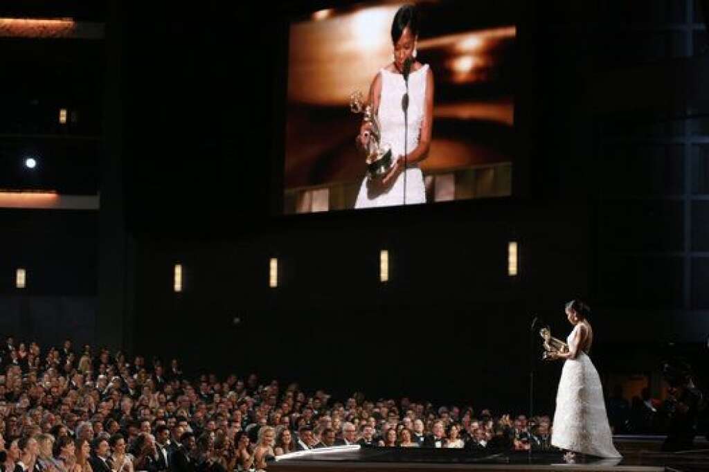La 67ème cérémonie des Emmy Awards - Le discours de Regina King, meilleure second rôle féminin dans une mini-série pour "American Crime"