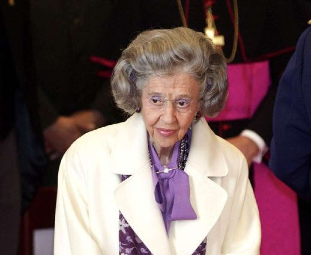 5 décembre - Fabiola - L'ancienne reine des Belges Fabiola, veuve du roi Baudouin,<a href="http://www.huffingtonpost.fr/2014/12/05/ancienne-reine-belgique-fabiola-morte_n_6277094.html?1417804403" target="_blank"> est décédée le 5 décembre à Bruxelles</a> à l'âge de 86 ans.