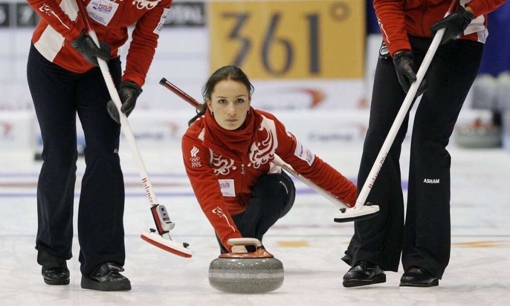 Anna Sidorova - Vous trouver le curling inintéressant? Vous ne connaissez pas encore l'équipe féminine russe.