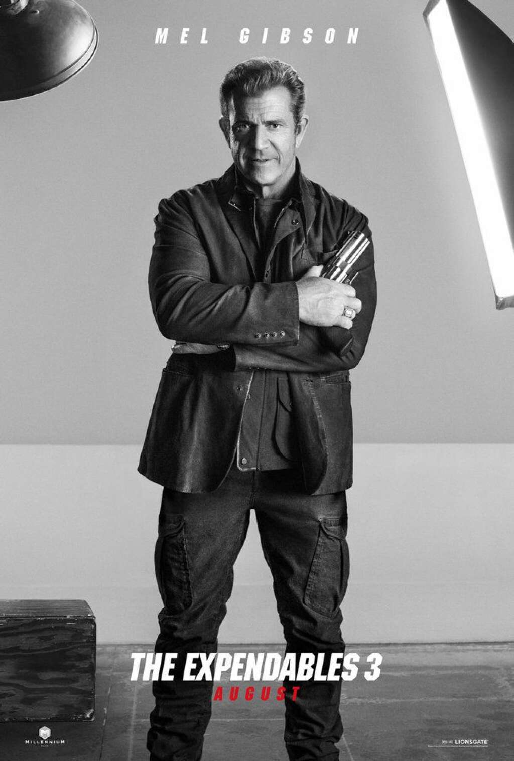 Mel Gibson - Expendables 3 est attendu en salle en France mi-août