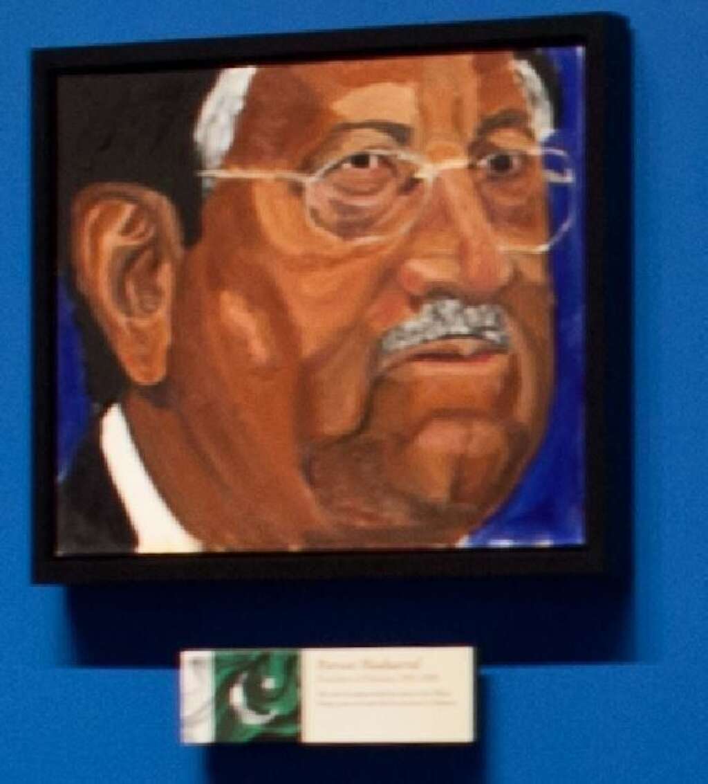 Les portraits de George W. Bush - Pervez Musharraf, ancien Président du Pakistan