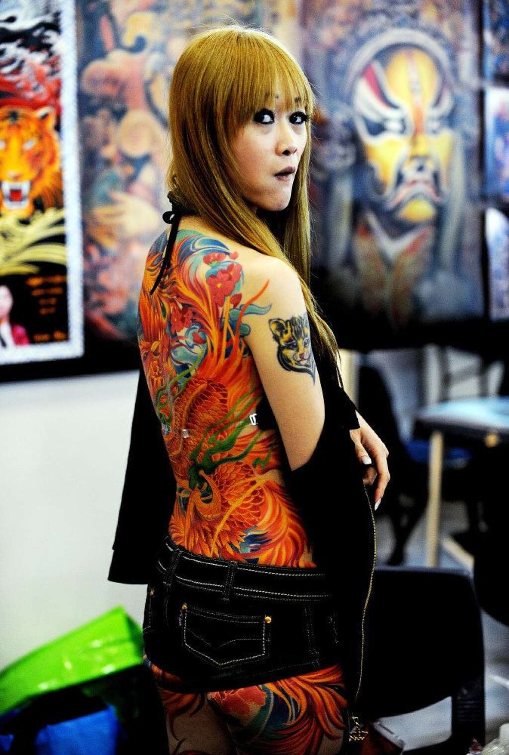 Les tatouages les plus fous - Salon du tatouage et de l'art corporel de Sydney, mars 2011.