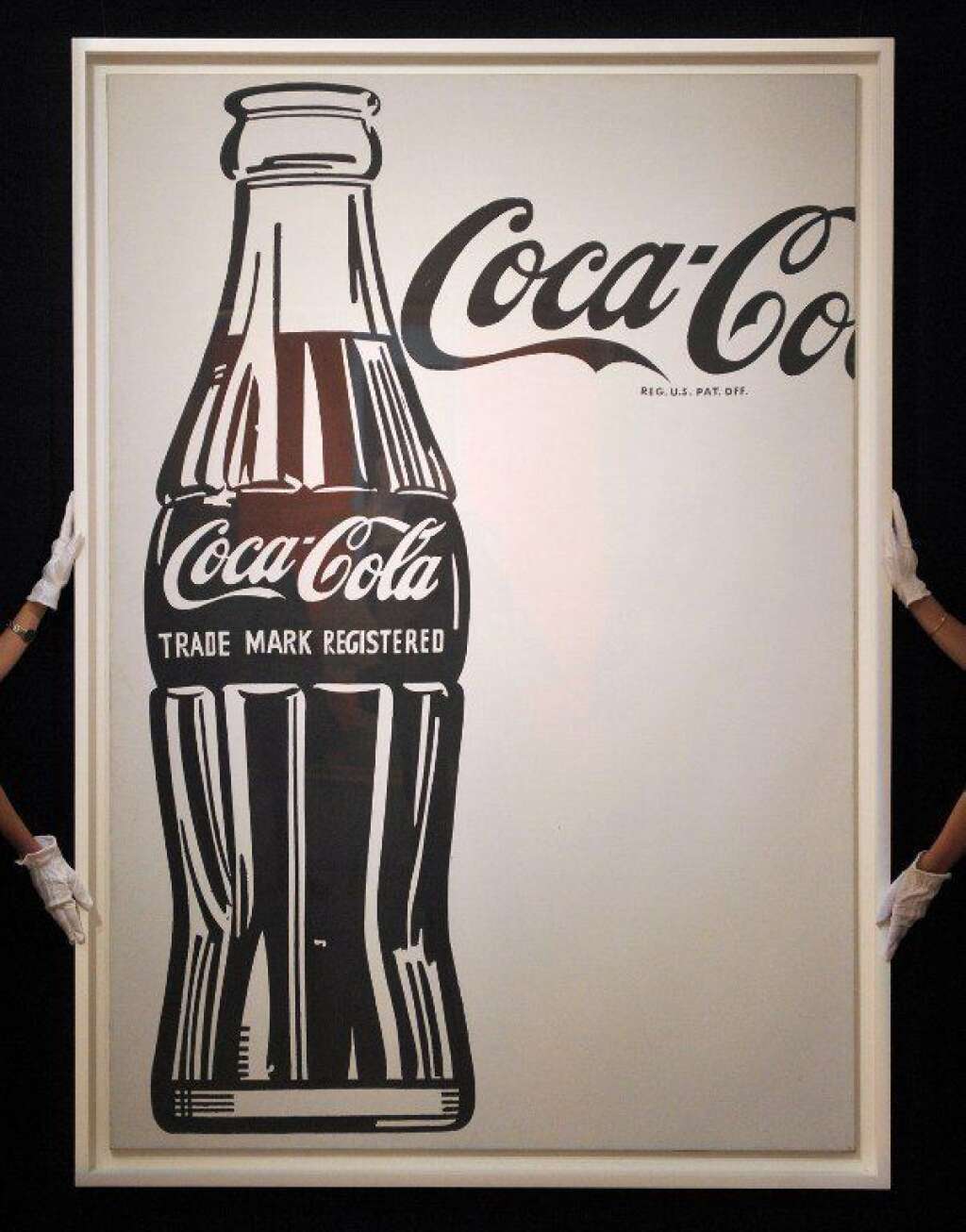 Andy Warhol - "Coca-Cola [3]" : 57, 2 millions de dollars -