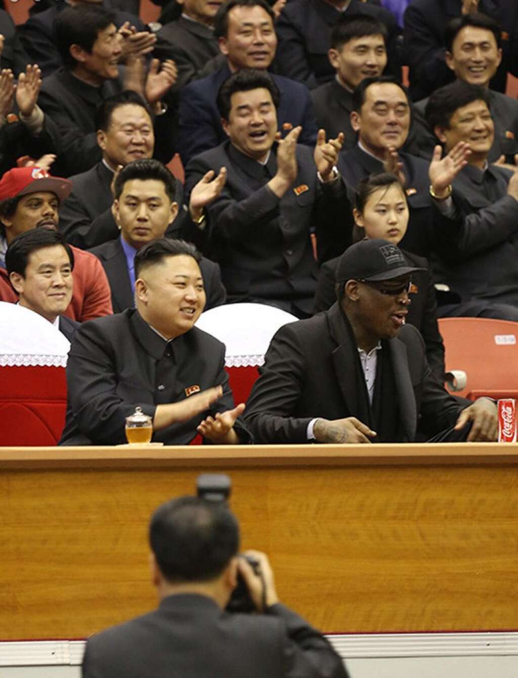 Denis Rodman et Kim Jong un ont assisté à un match ensemble -