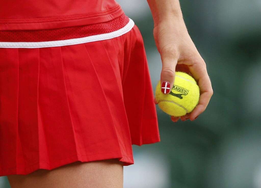 La tenista danesa Caroline Wozniacki. -