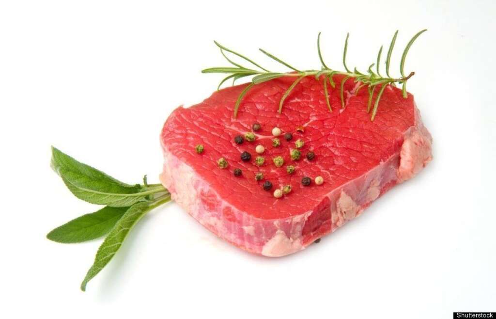 La viande rouge - Elle est riche en protéines... et en gras. La viande rouge prend plus de temps è digérer et risque de vous causer des crampes d'estomac.