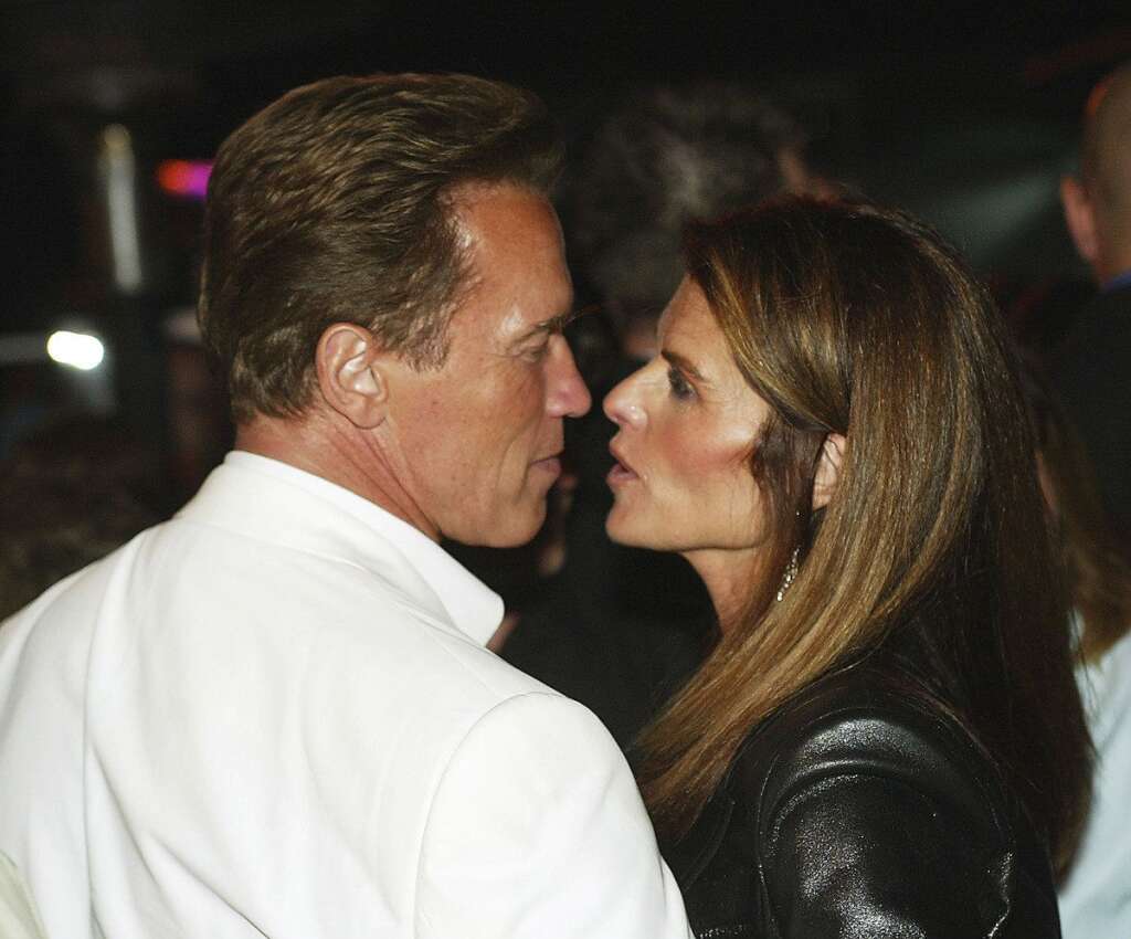 5. Arnold Schwarzenegger : 200 millions de dollars - avec son ex-femme Maria Shriver