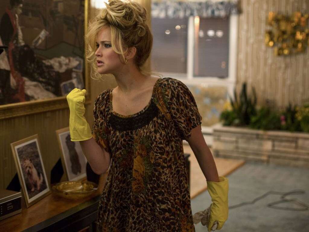 Meilleure actrice dans un second rôle - Jennifer Lawrence dans "American Bluff"