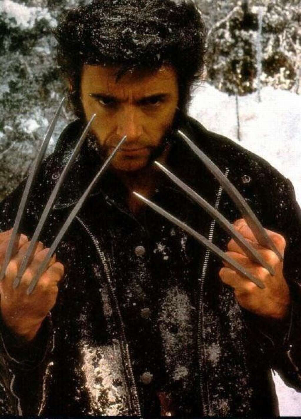 Wolverine - <strong>Particularité:</strong> Il possède un squelette en acier, complètement indestructible. Il est également doté de trois lames indestructibles à chaque main, tranchantes comme des rasoirs.
