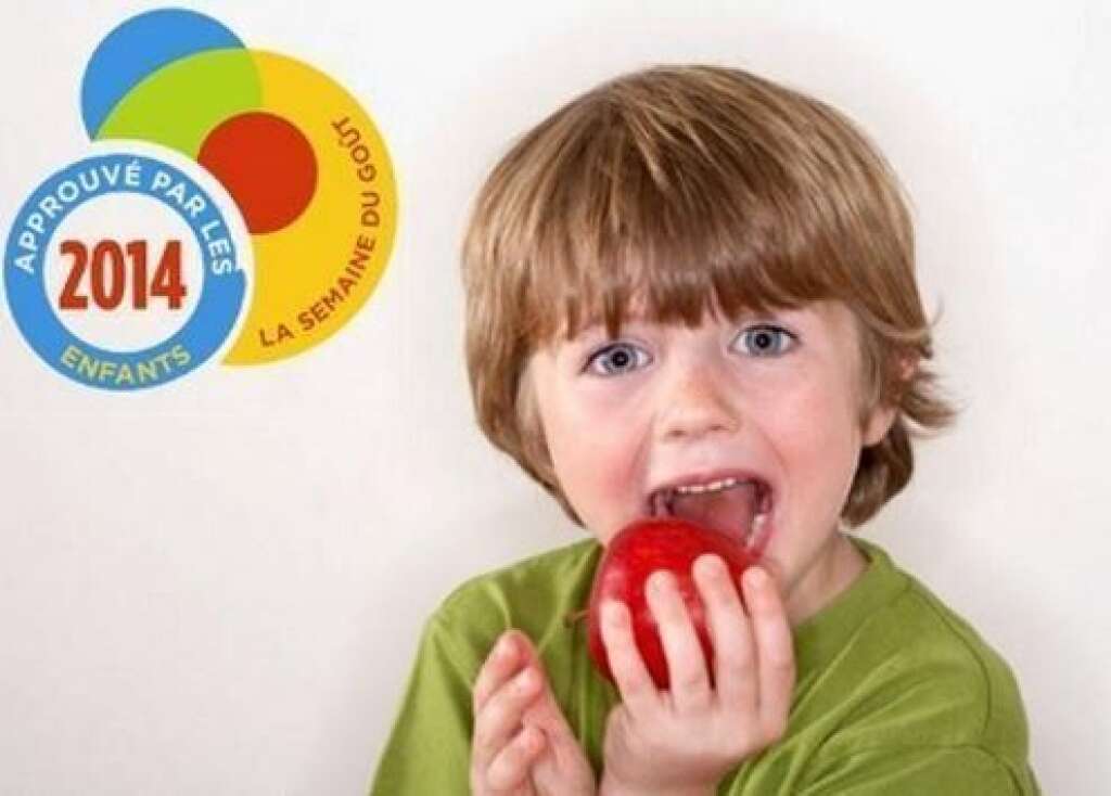 Mention "approuvé par les enfants" - Lancée par la Semaine du goût en 2013, cette mention permet de "distinguer les produits que les enfants apprécient et recommandent".