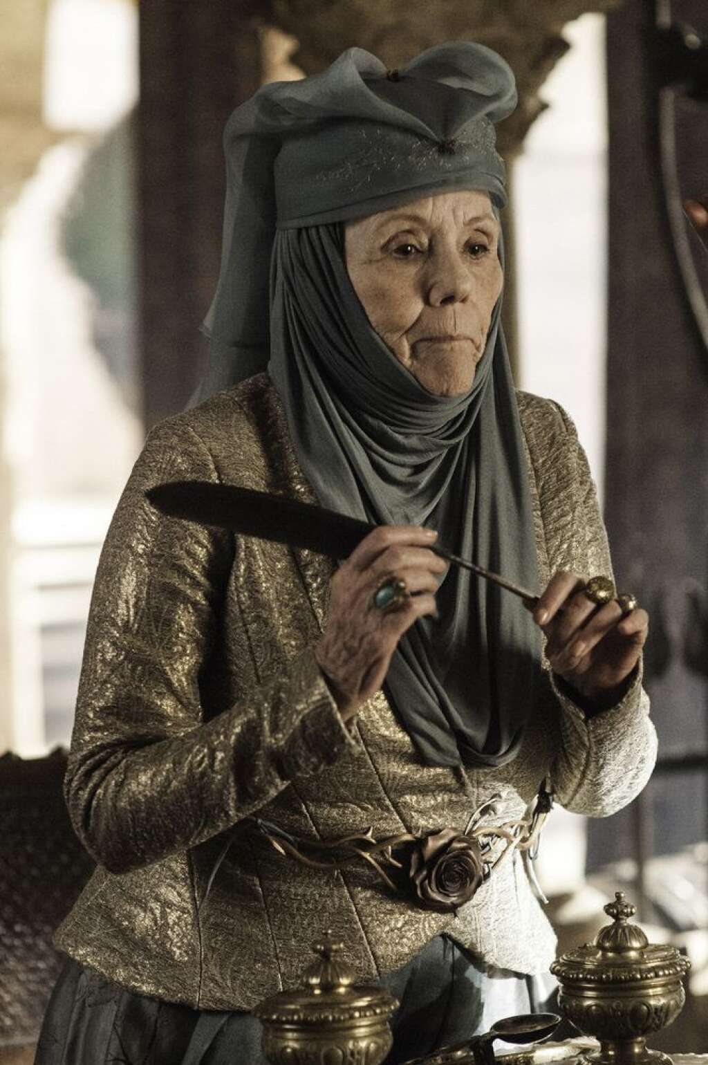 'Game Of Thrones' Season 3, Episode 6 - Dianna Rigg as Olenna Tyrell