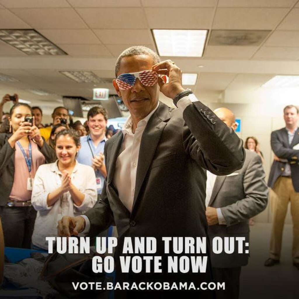 Le candidat le plus cool : Barack Obama -
