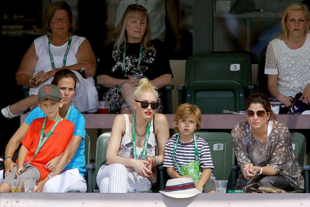 Gwen Stefani et son fils - La chanteuse Gwen Stefani a appelé ses fils Kingston James et Zuma Nest.