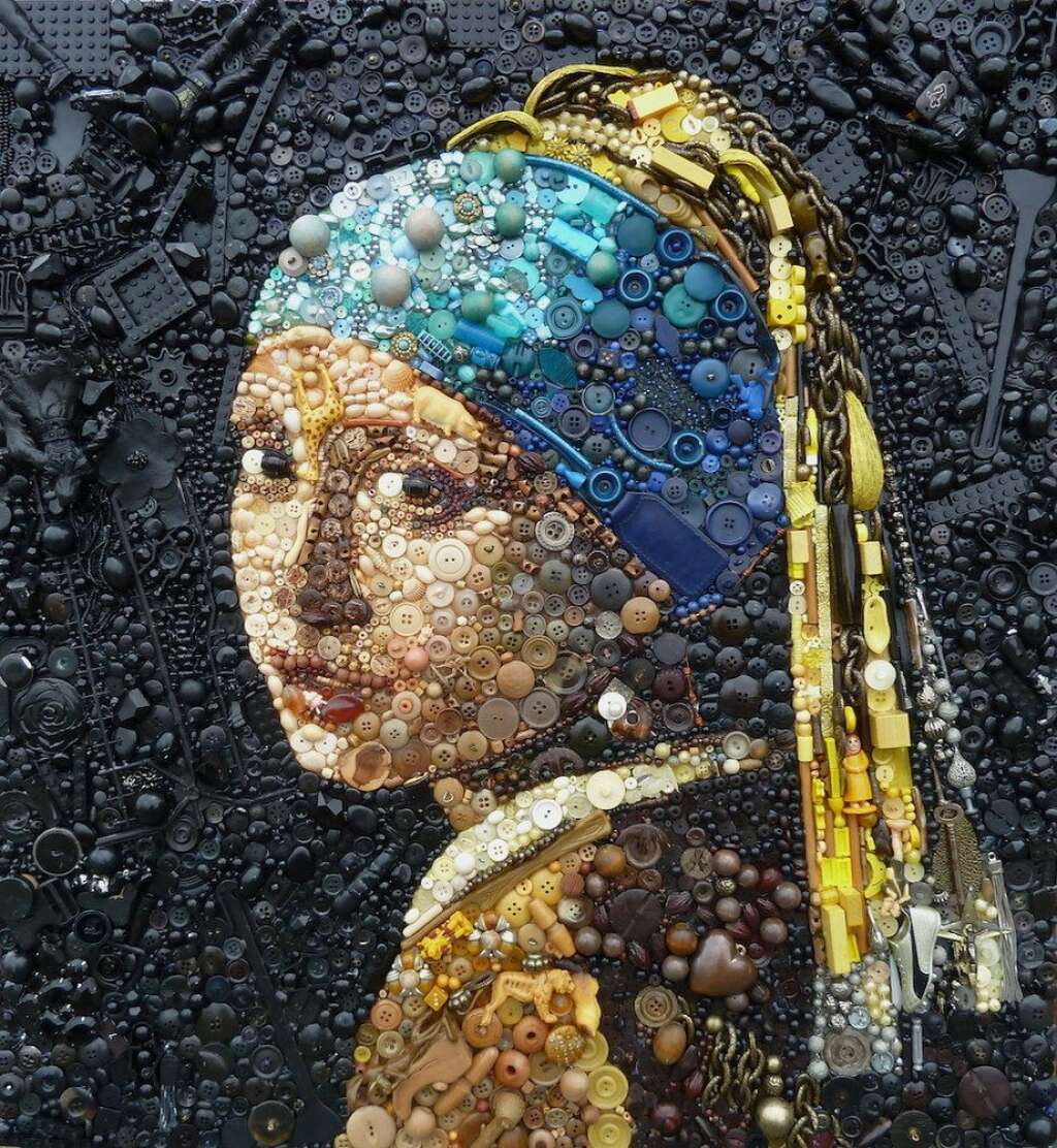 La fille à la perle - La fille à la perle de Johannes Vermeer