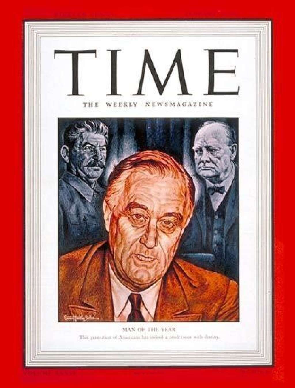 1941 - Franklin D. Roosevelt -