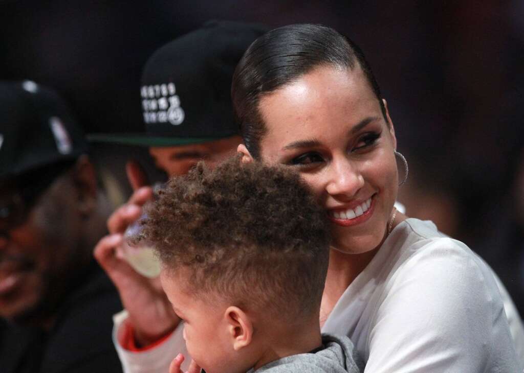 Alicia Keys - Le fils de la chanteuse Alicia Keys s'appelle Egypt Daoude.