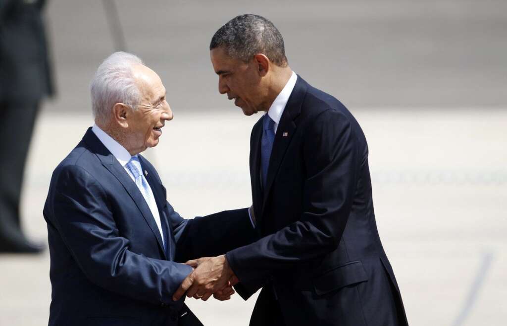 Obama salue Shimon Peres -