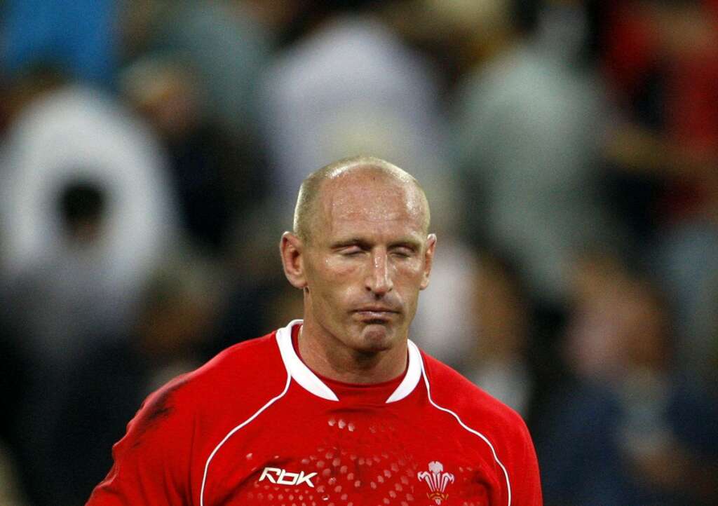 Gareth Thomas, rugbyman gallois (2009) -