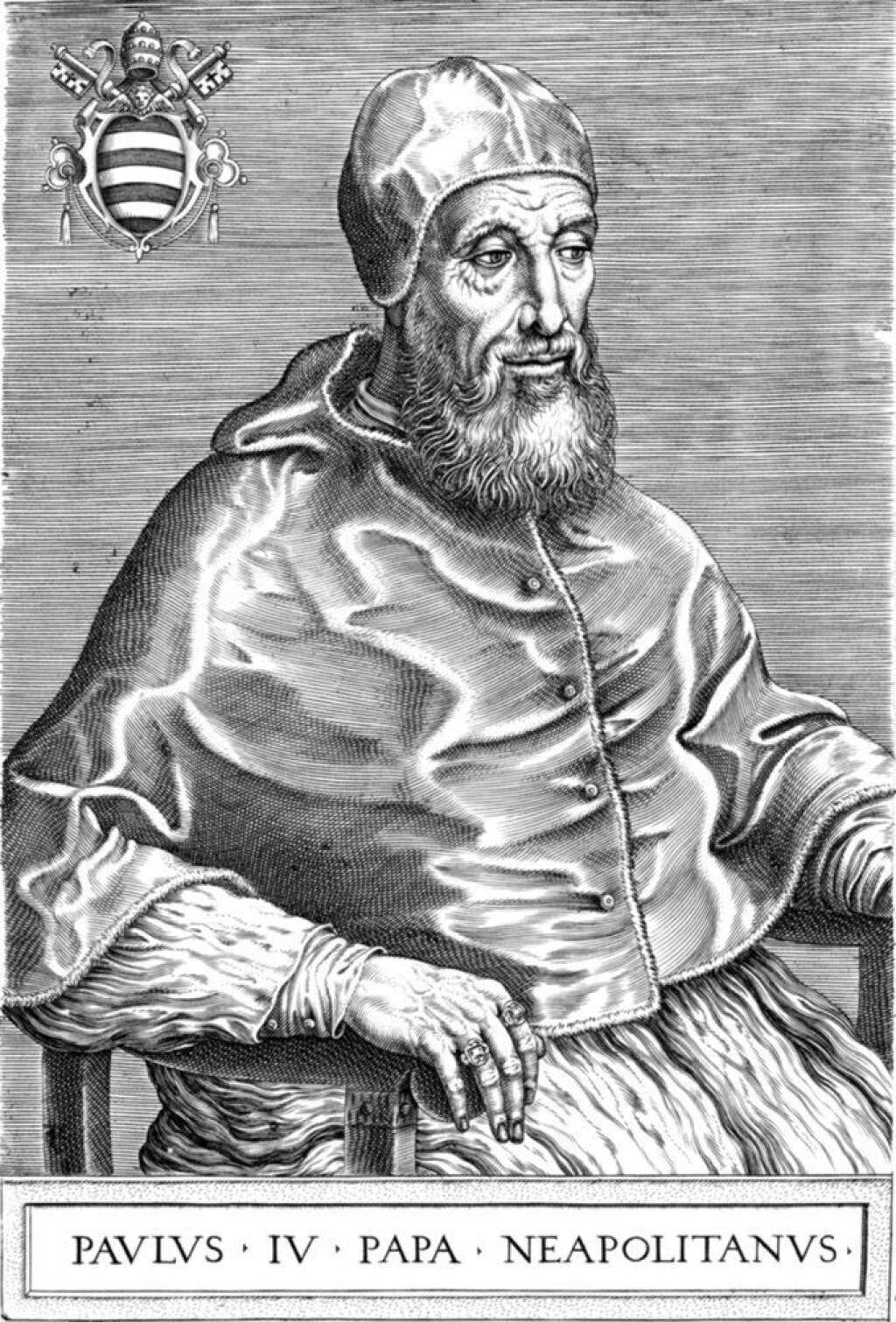 Paul IV - May 23, 1555 – Aug. 18, 1559
