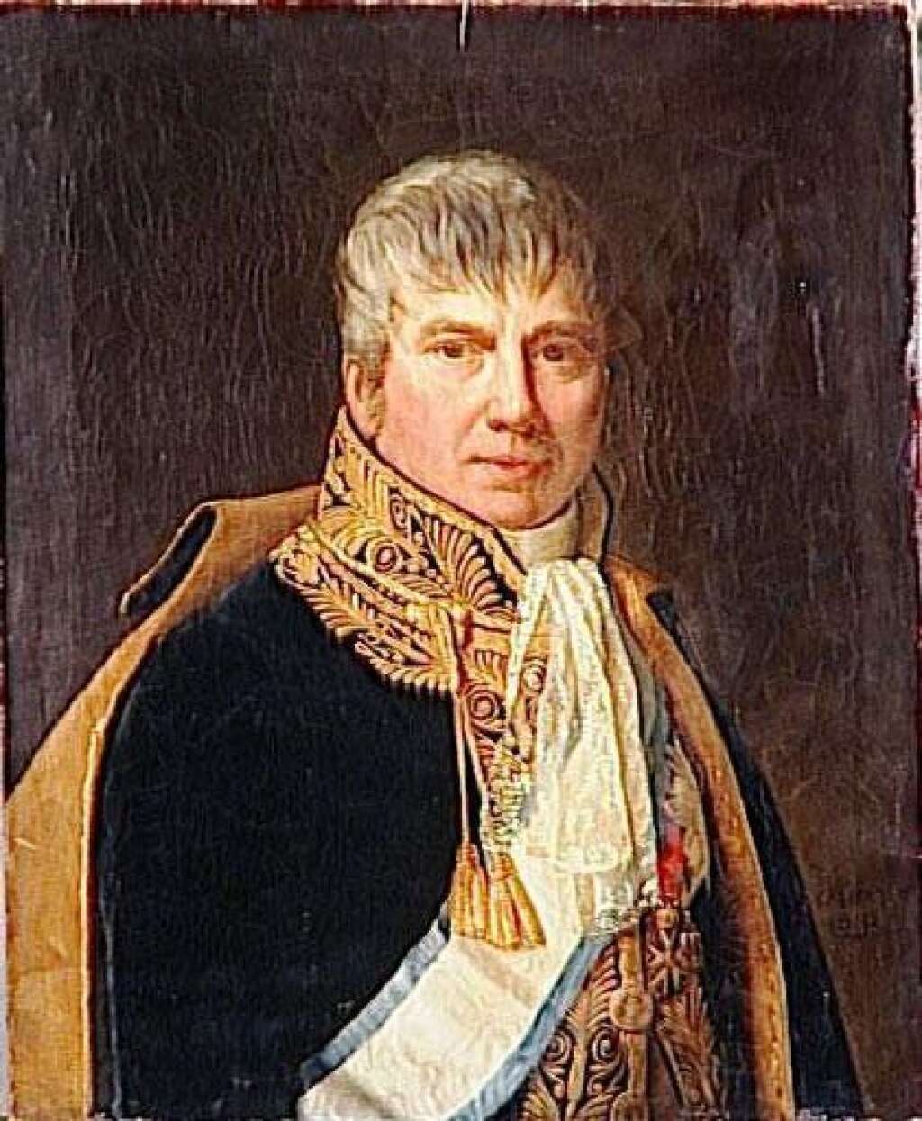 Général Michel Ordener (inhumé en 1811) - Général napoléonien qui s'est illustré à la bataille d'Austerlitz. La plupart des militaires "panthéonisés" l'ont été sous le Premier Empire.