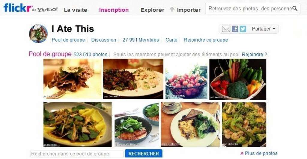 Inspirer - Trouver des idées de plats qui font envie parmi les photos postées par les uns et les autres.