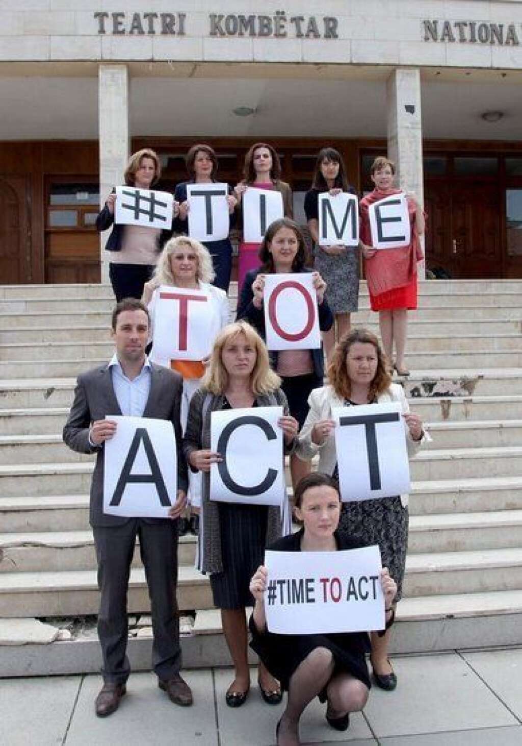 #TimeToAct - À l'ambassade des Etats-Unis au Kosovo